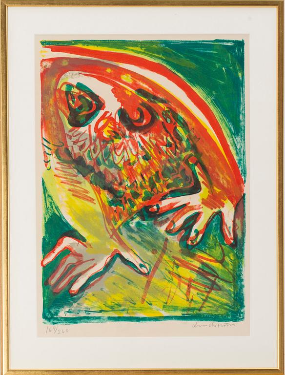 BENGT LINDSTRÖM, färglitografi, signerad och numrerad 169/260.