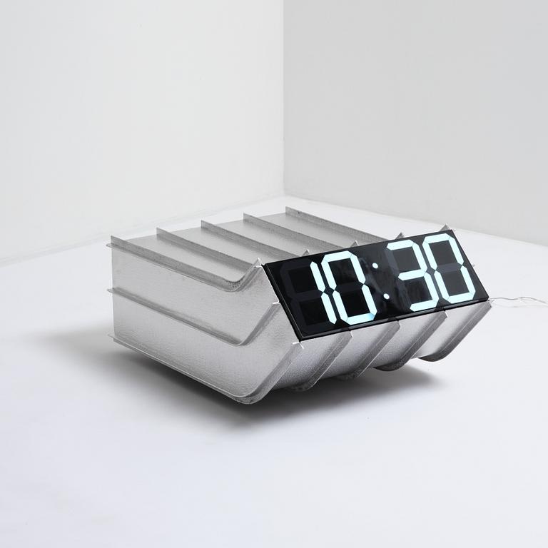 David Taylor, a unique clock, "Floor Clock", Studio Mellösaverken, Sweden, 2025.