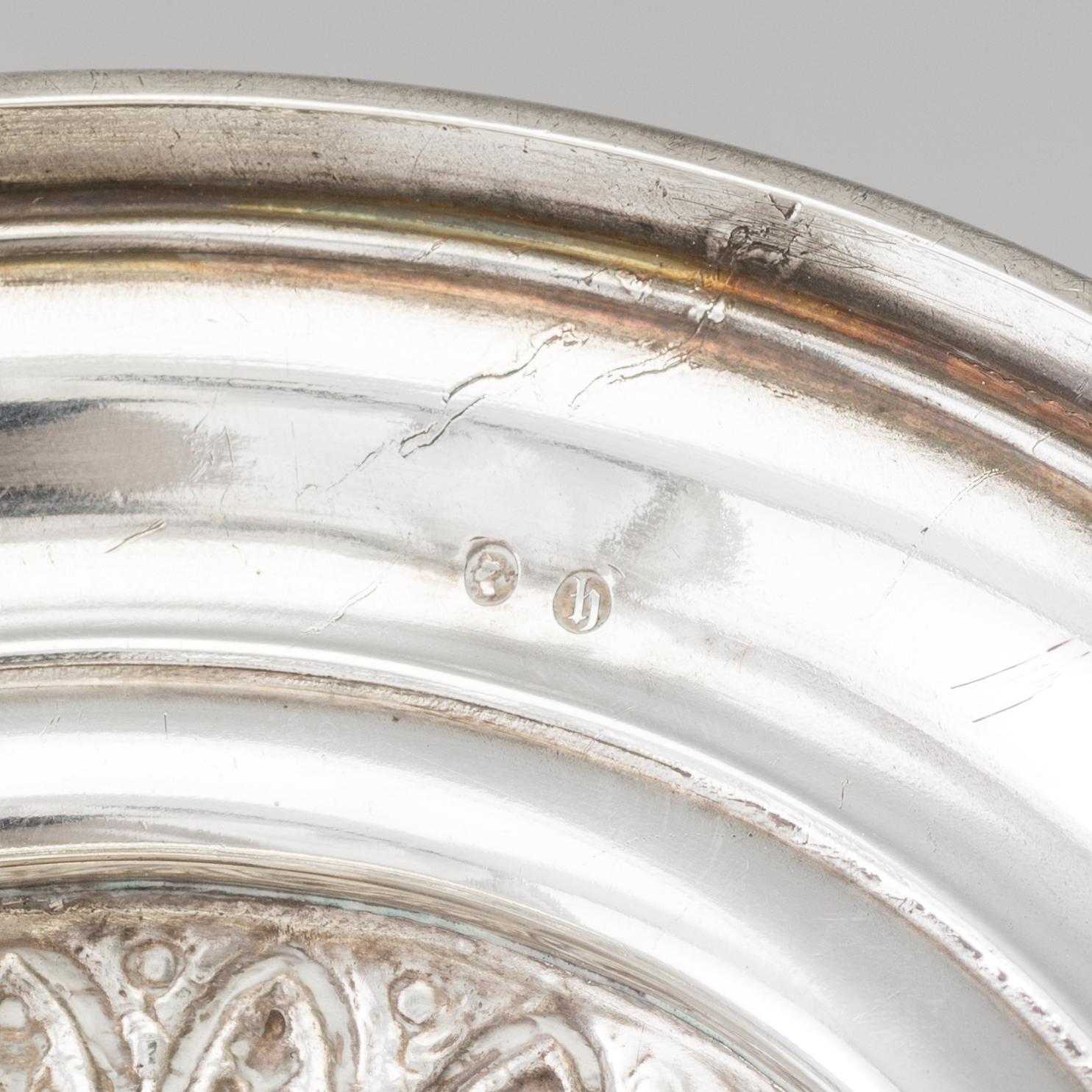 A silver goblet, William Spurrier, Birmingham, 1882.