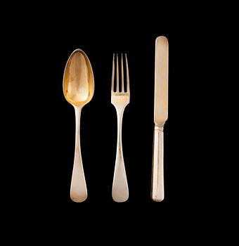 A FLATWARE SET, 36 PIECES.