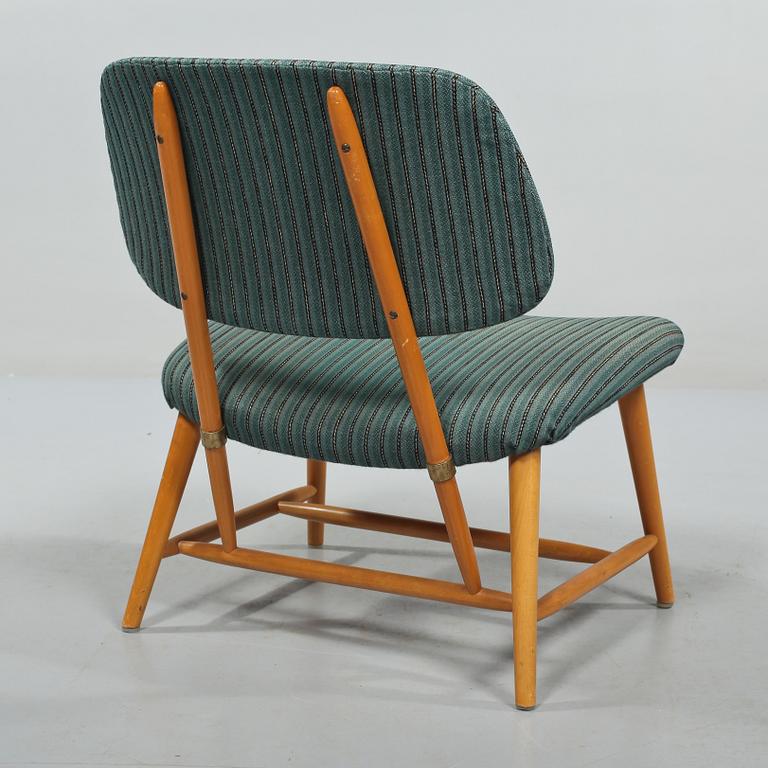 STOL, "TeVe", Alf Svensson, Ljungs Industrier, ur serien "Bra Bohag", Modellen Formgiven 1953.