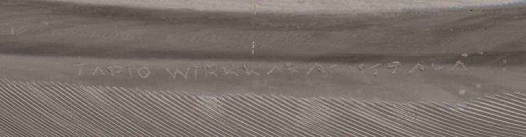 Tapio Wirkkala, A GLASS DISH.