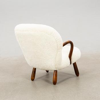 Scandinavian Modern, fåtölj "Clam chair", 1940/50-tal.