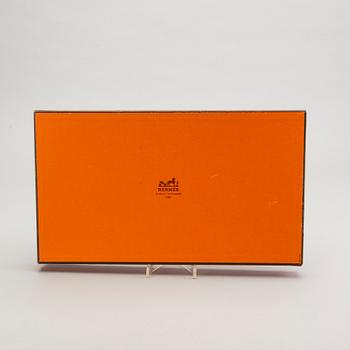 An Hermès silk scarf ""Caraïbes"" by Christiane Vauzelles.