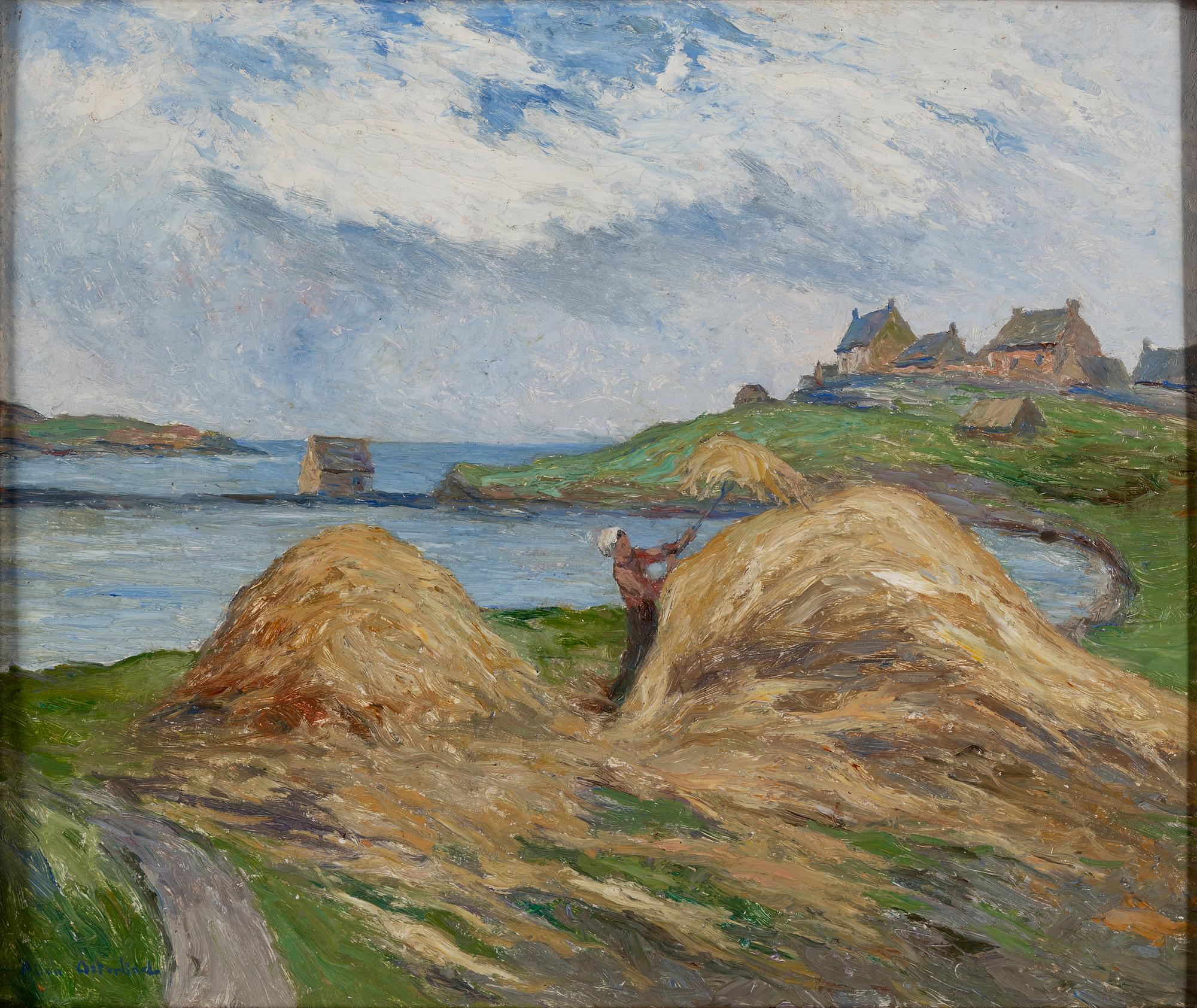ALLAN ÖSTERLIND, oil on panel, signed Allan Österlind.