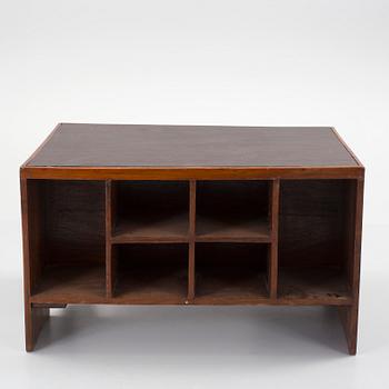 A 1950s 'Pigeonhole' desk designed by Pierre Jeanneret, Chandigarh, India.