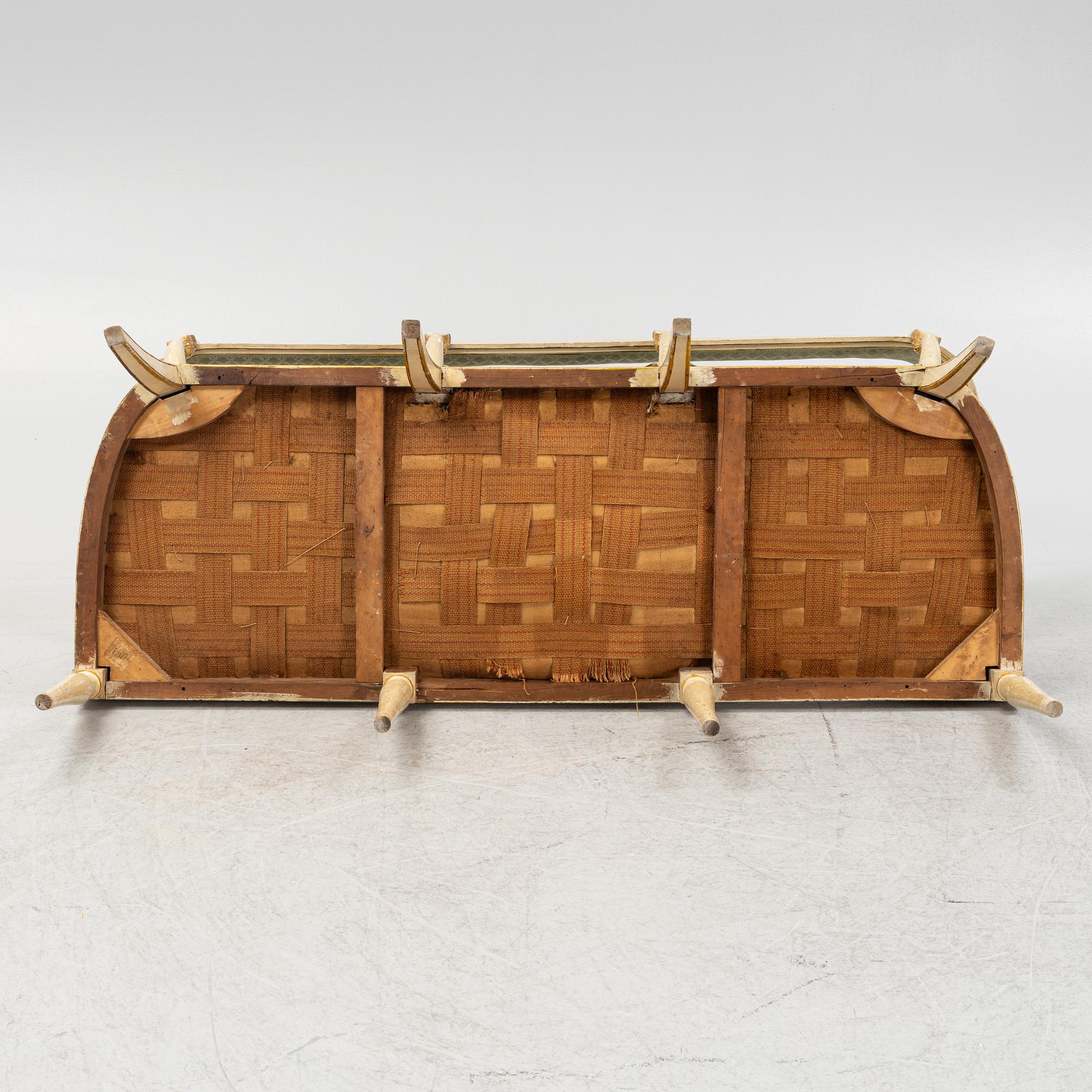 A sofa, 19th entury.