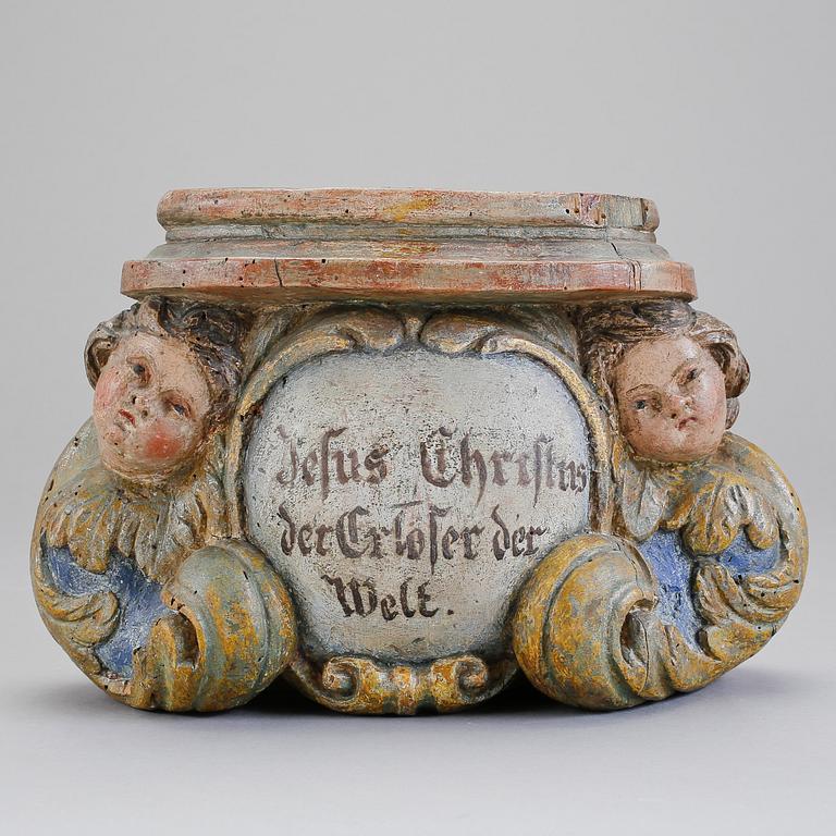 SOCKEL, barock, 1700-tal.