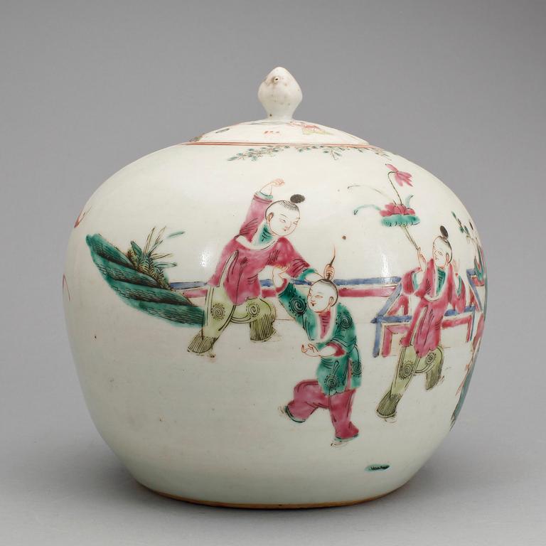 BOJAN, porslin, Kina, sent 1800-tal.