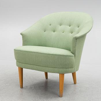 Carl Malmsten, a 'Lillasyster' armchair, second half of the 20th Century.