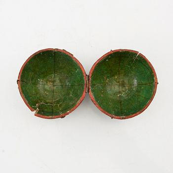 Reseglob med etui, av T. Harris & Son (globfabrikörer verksamma i London, 1802-1907), daterad 1812.