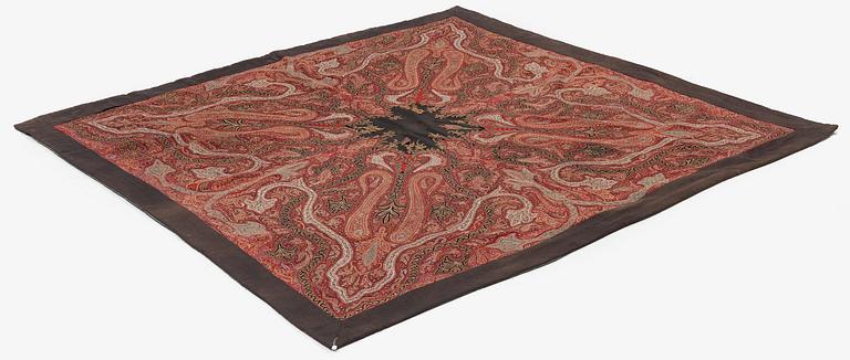 An Indian Kashmir shawl, second half of the 19th century, c. 175 x 175 cm.