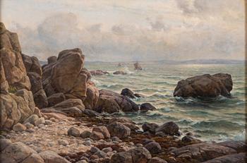 BERNDT LINDHOLM, STONES ON THE SHORE.