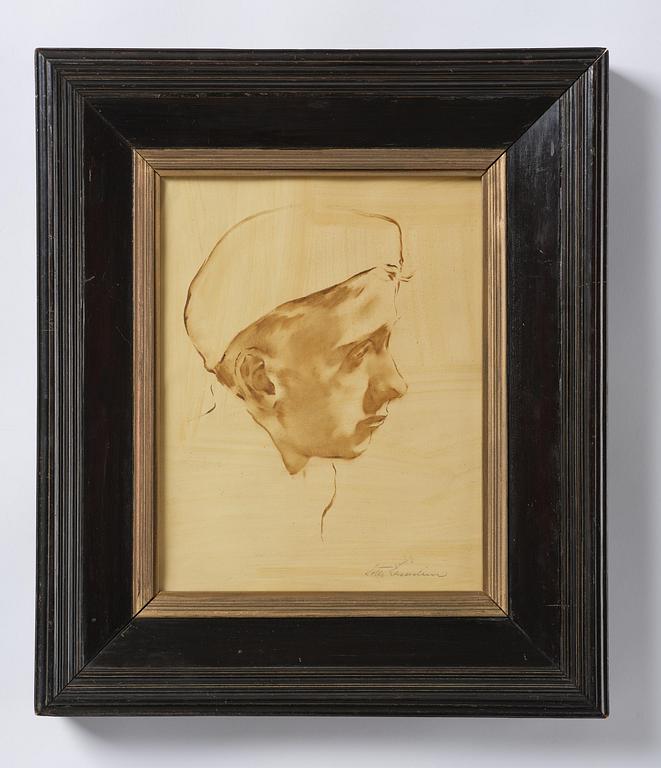 Lotte Laserstein, Boy in profile.