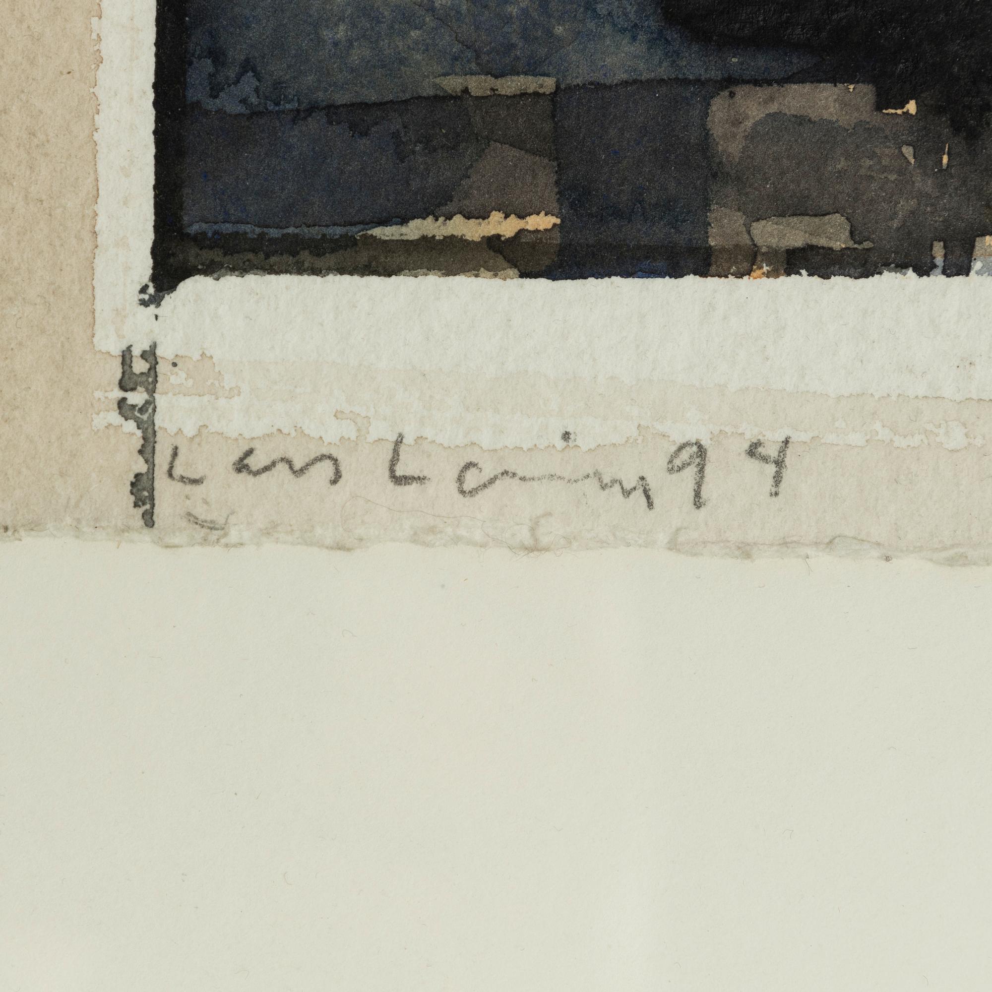 Lars Lerin, Untitled.