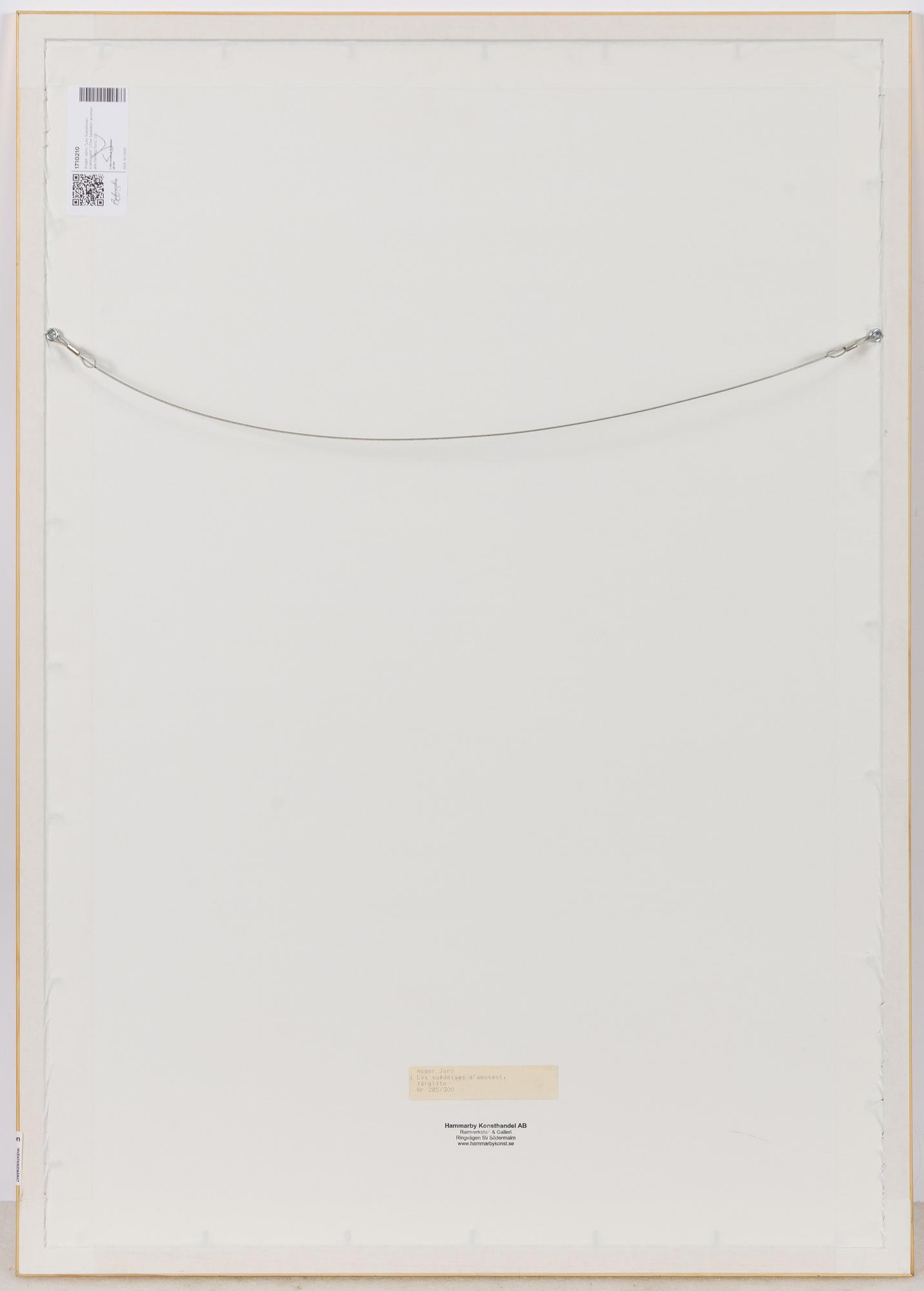 Asger Jorn, "Les Suedoises s'amusent"(The Swedish women are having fun).