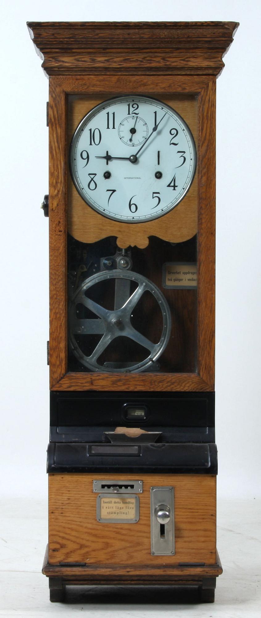 STÄMPELUR, jugend, tidigt 1900-tal.