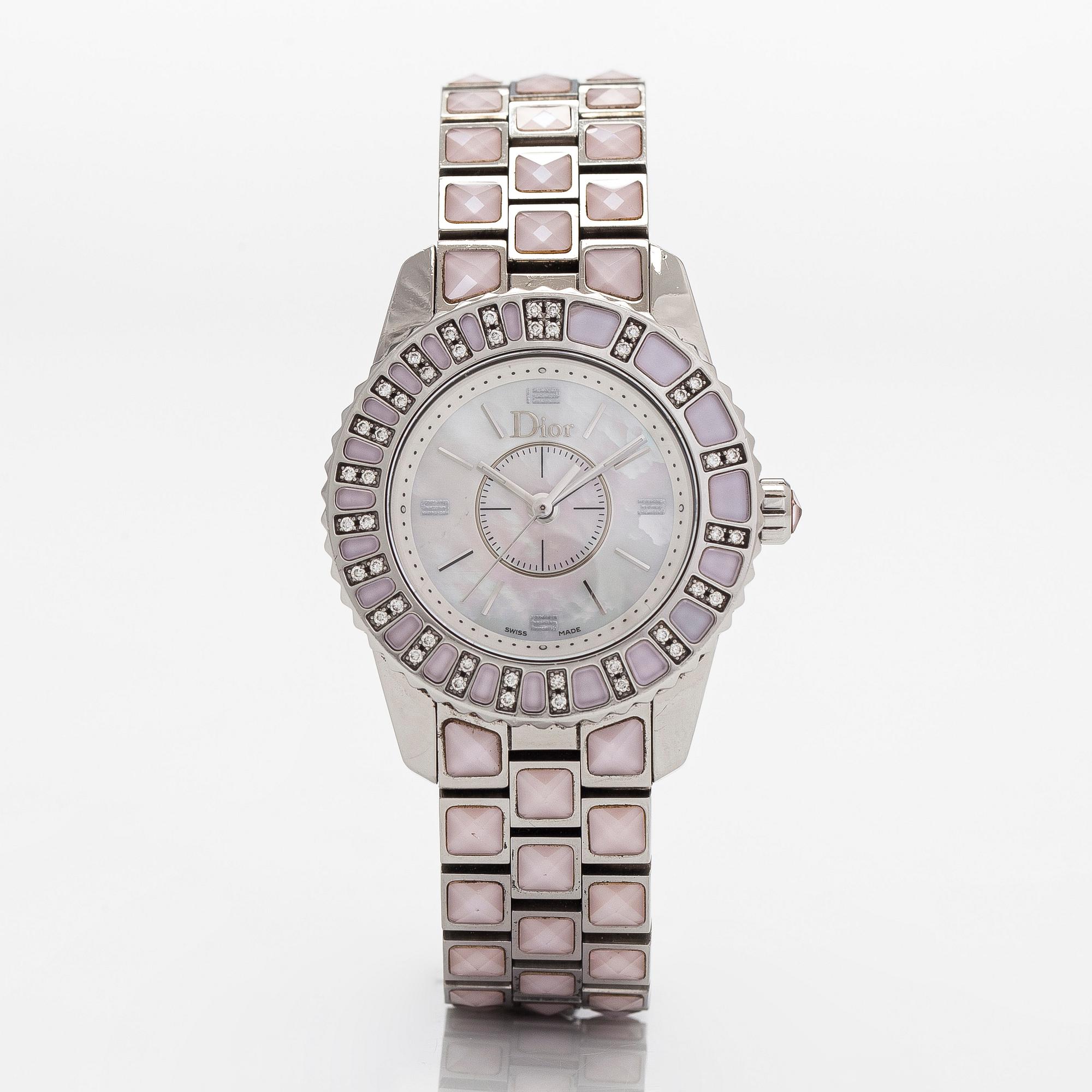 Christian Dior, Christal, wristwatch, 28.5 mm.