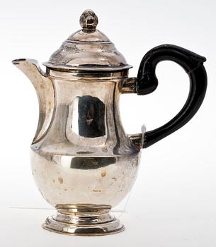 KAFFEKANNA, silver, Wien 1782.