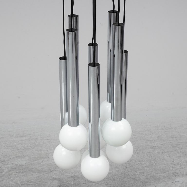 A second half of the 20th century ceiling light.