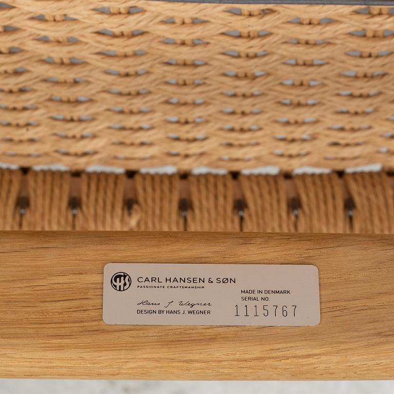 Hans J. Wegner, fåtölj, "CH25", Carl Hansen & Son, Danmark.