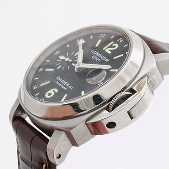 PANERAI, Luminor GMT, wristwatch, 40 mm.