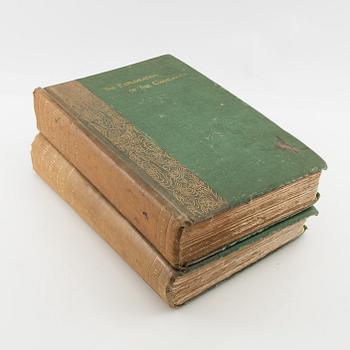 Freshfield, Douglas W.: The Exploration of the Caucasus. Förstaupplaga 1896. 2 band. Fotograf Vittorio Sella.