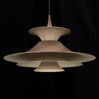 ERIK BALSLEV, a 'Radius' ceiling light from Fog & Mörum, Denmark, 1960's/70's.