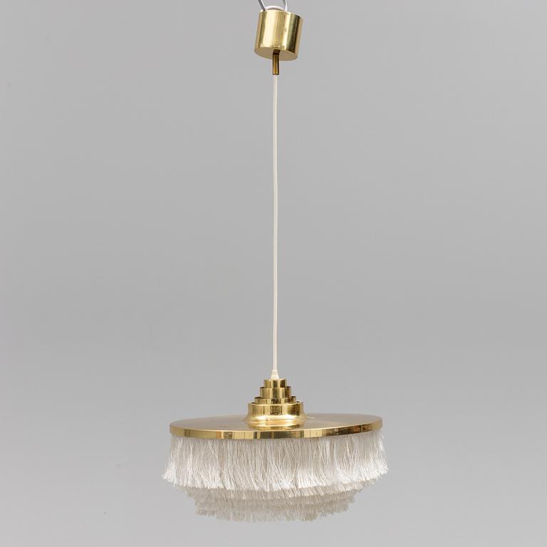 HANS-AGNE JAKOBSSON, a brass ceiling lamp, 20th century.