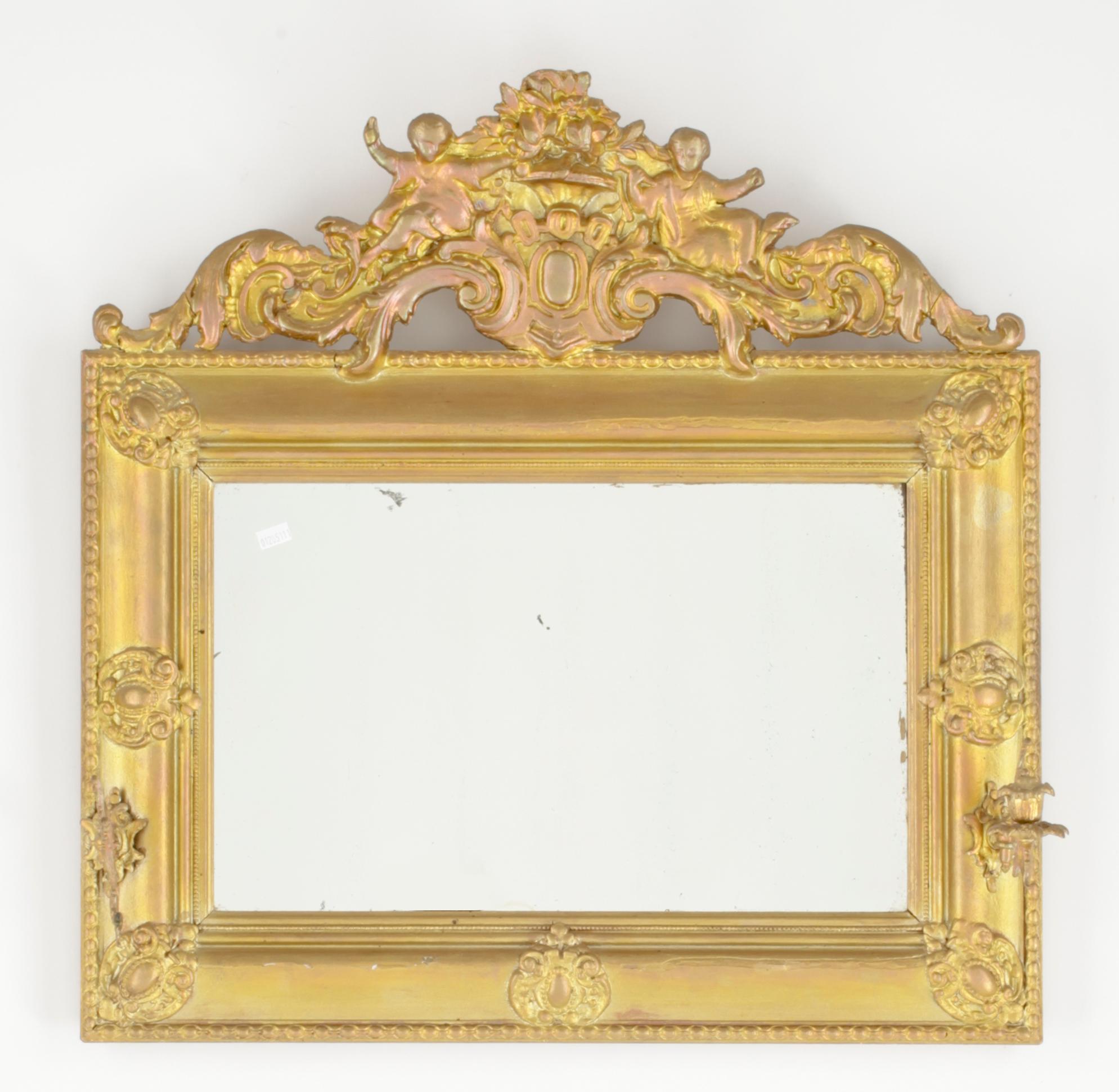 SPEGELLAMPETT, nyrokoko, 1800-talets slut.