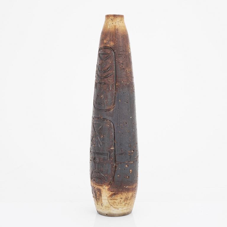 Eje Öberg, a stoneware vase, Gustavsberg Studio, Sweden, signed, and possibly dated -55.