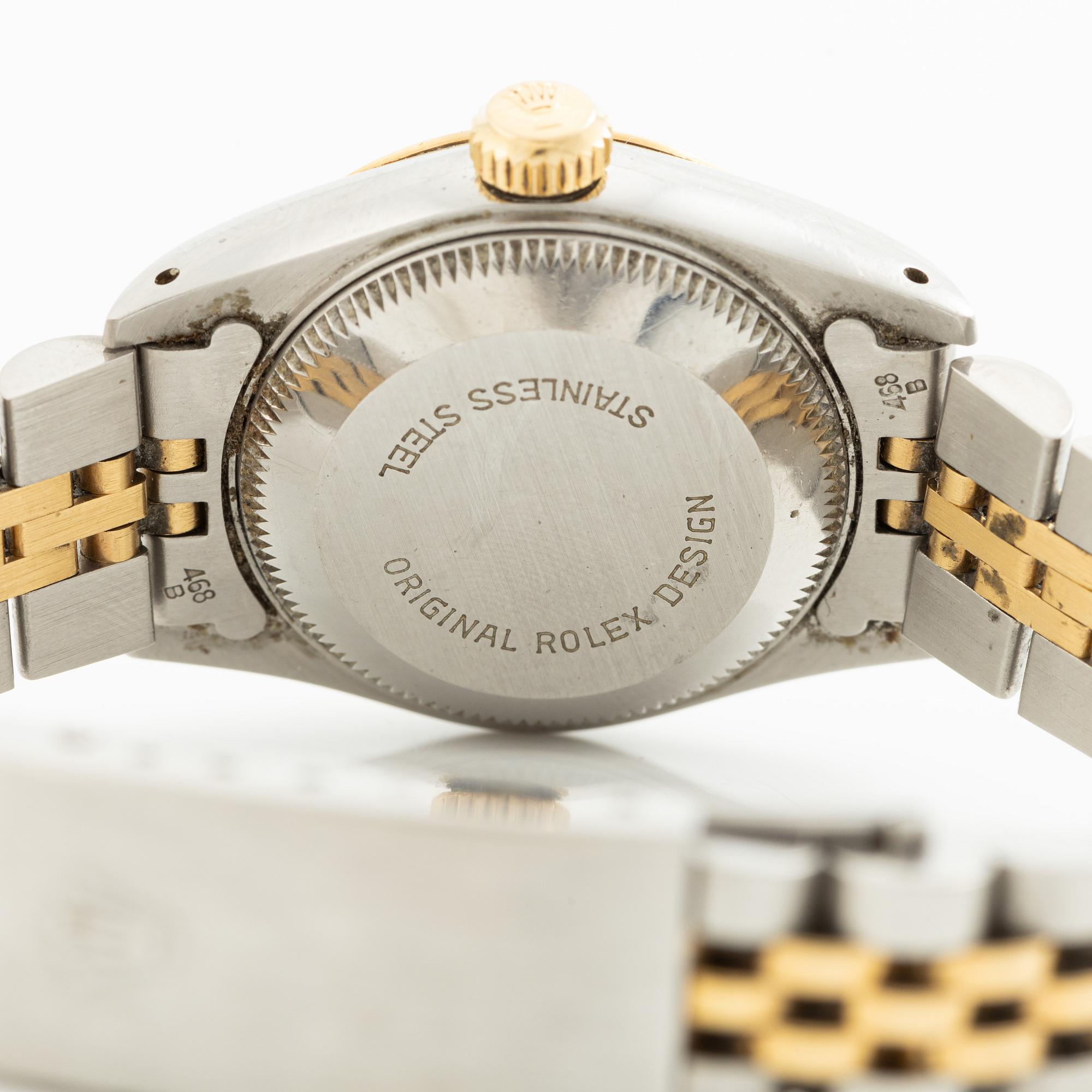 Rolex, Date, wristwatch, 26 mm.