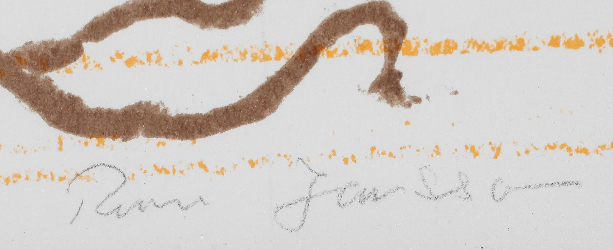 RUNE JANSSON, färglitografi, signerad, numrerad 5/50.