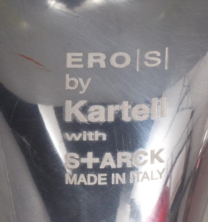 STOLAR, ett par, "Eros", Philippe Starck för Kartell, Italien.