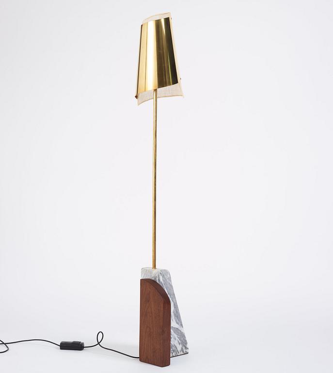 Erik Bratsberg, a "Lorian", floor lamp, first edition, executed in his workshop, Stockholm, 2021.