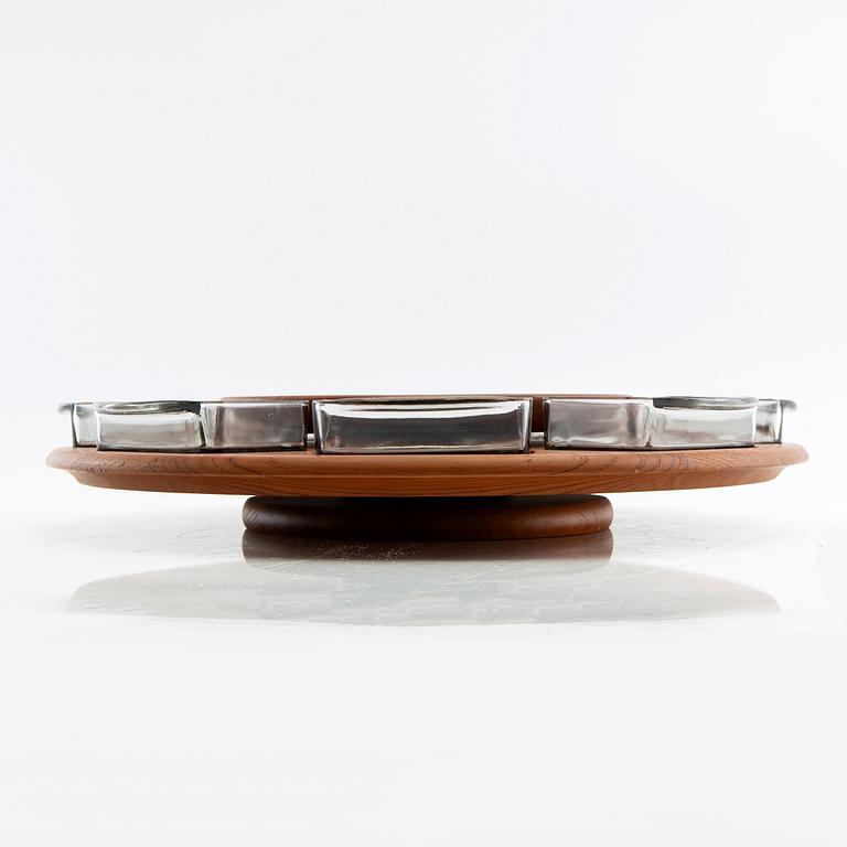 Serving tray "Lazy Susan" Digsmed Denmark 1970s.