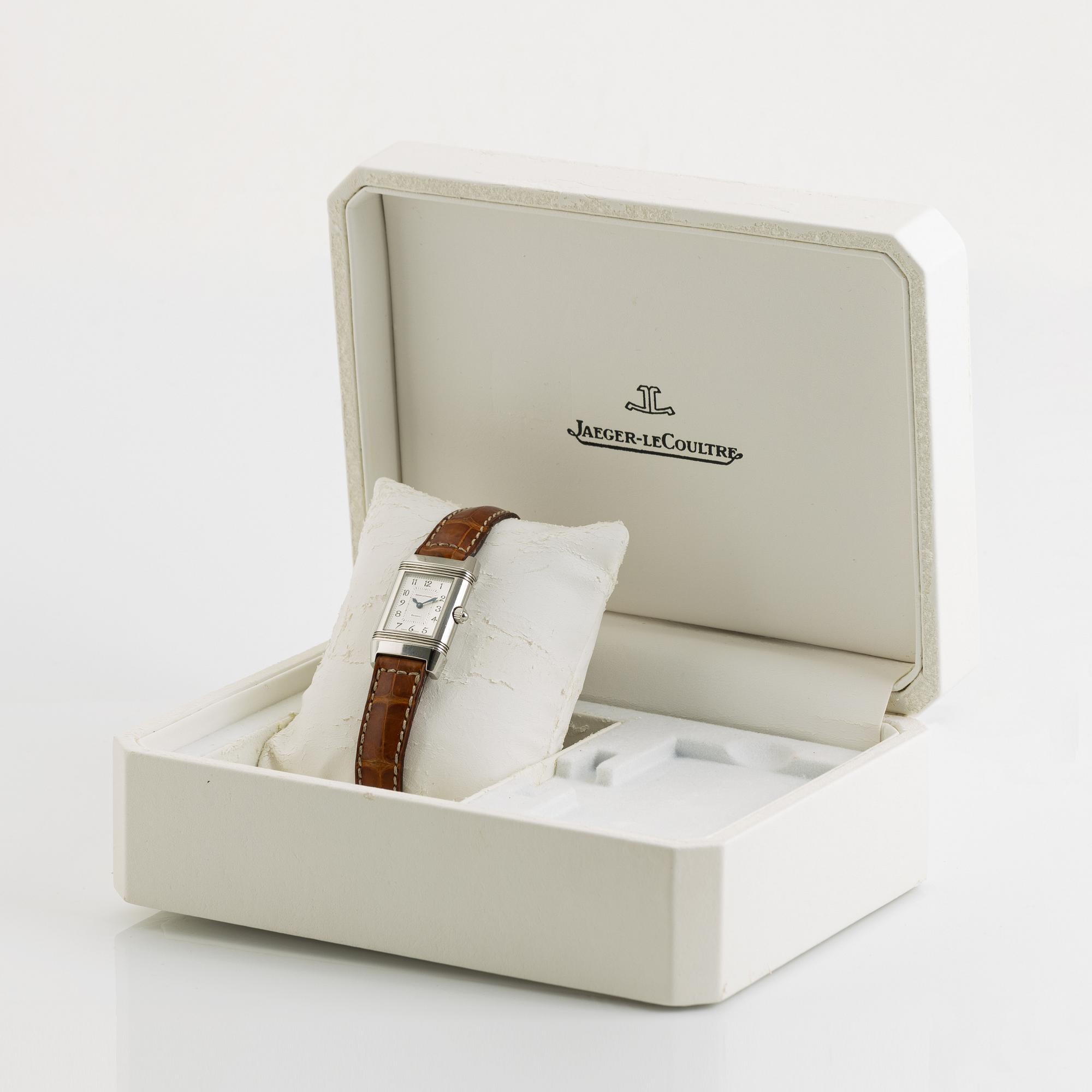 Jaeger-LeCoultre, Reverso, Duetto, armbandsur, 19,5 x 28,5 (33) mm.