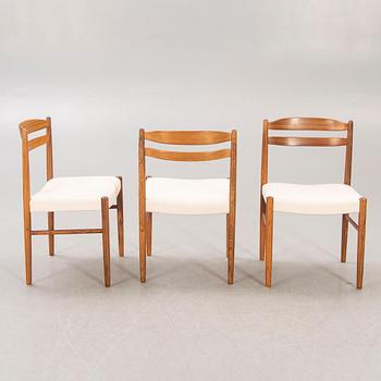 A 1960/70s jacaranda 7 pcs dining set from Albert Johansson & söner Hyssna.