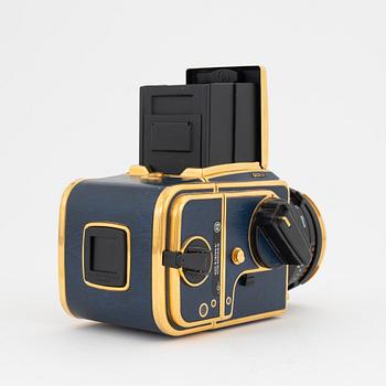 Hasselblad 503CX, 'Golden Blue', 50th anniversary model, no. 407.