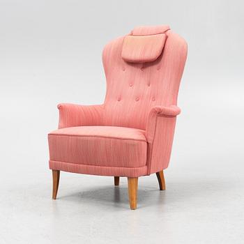 Carl Malmsten, a 'Farmor' armchair, second half of the 20th century.