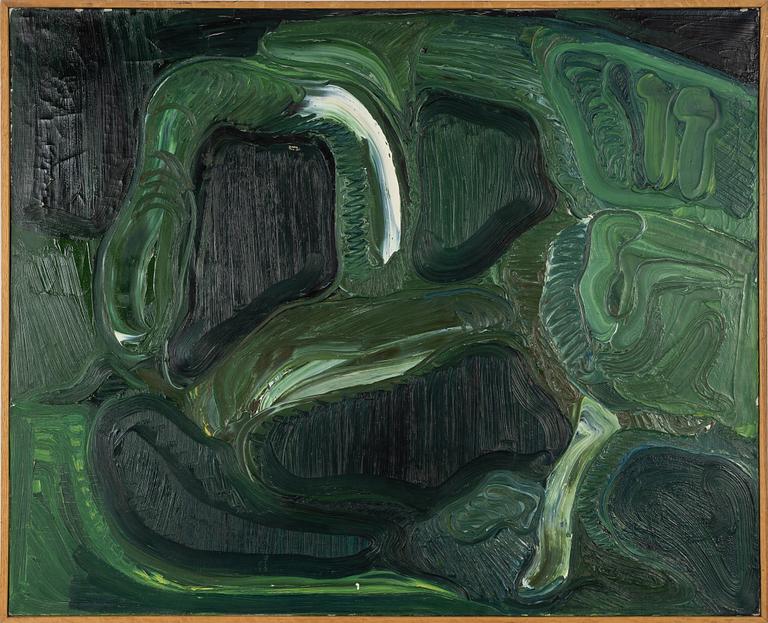 Bengt Olson, oil on canvas, signed and dated 1962 a tergo.