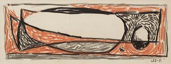 LARS ENGLUND, Chalk drawing, signed and dated -51.