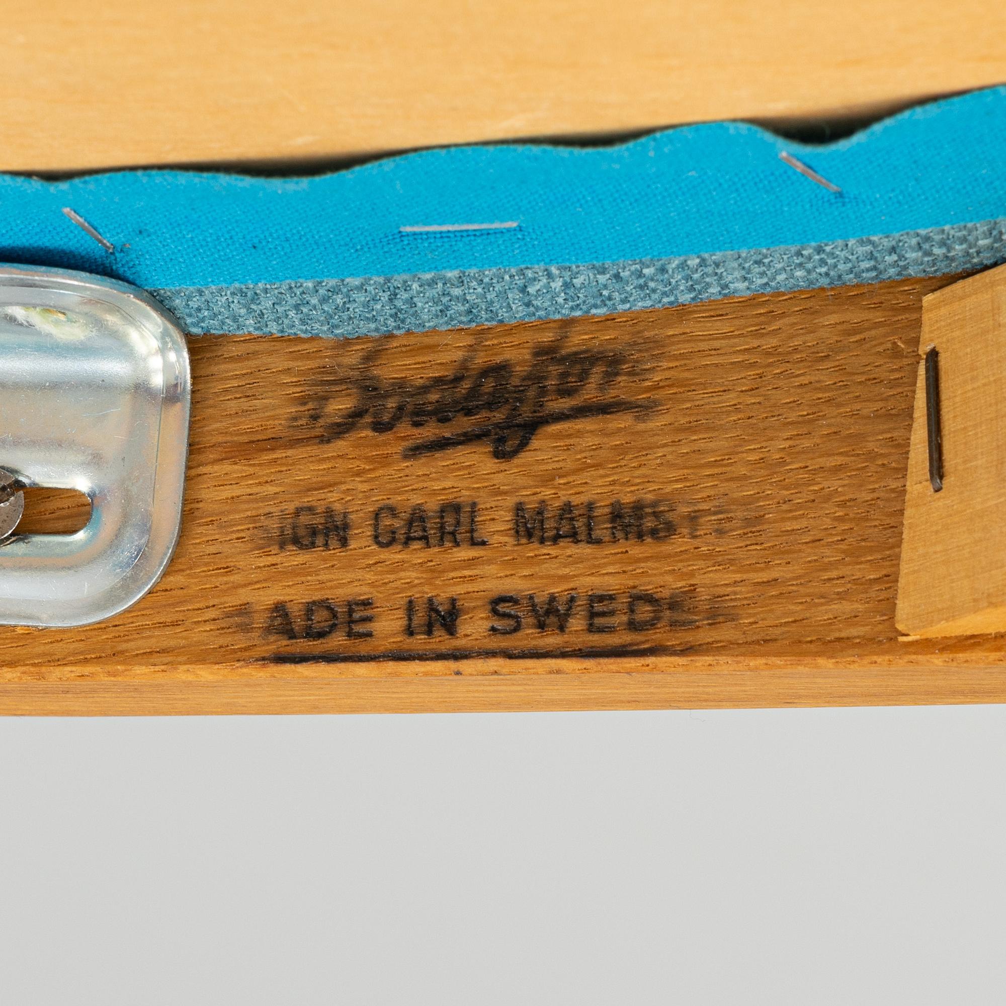 Carl Malmsten, matgrupp, 7 delar, "Herrgården", Bodafors, 1900-talets andra hälft.