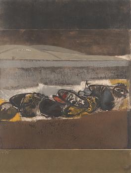 Jose Ortega, lithograph, signed and numbered 65/95.