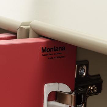 Peter J. Lassen, skåpsmoduler, 5 st, Montana, Danmark.