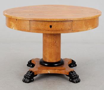 MÖBELGRUPP, 6 delar, Karl-Johan, 1800-tal.