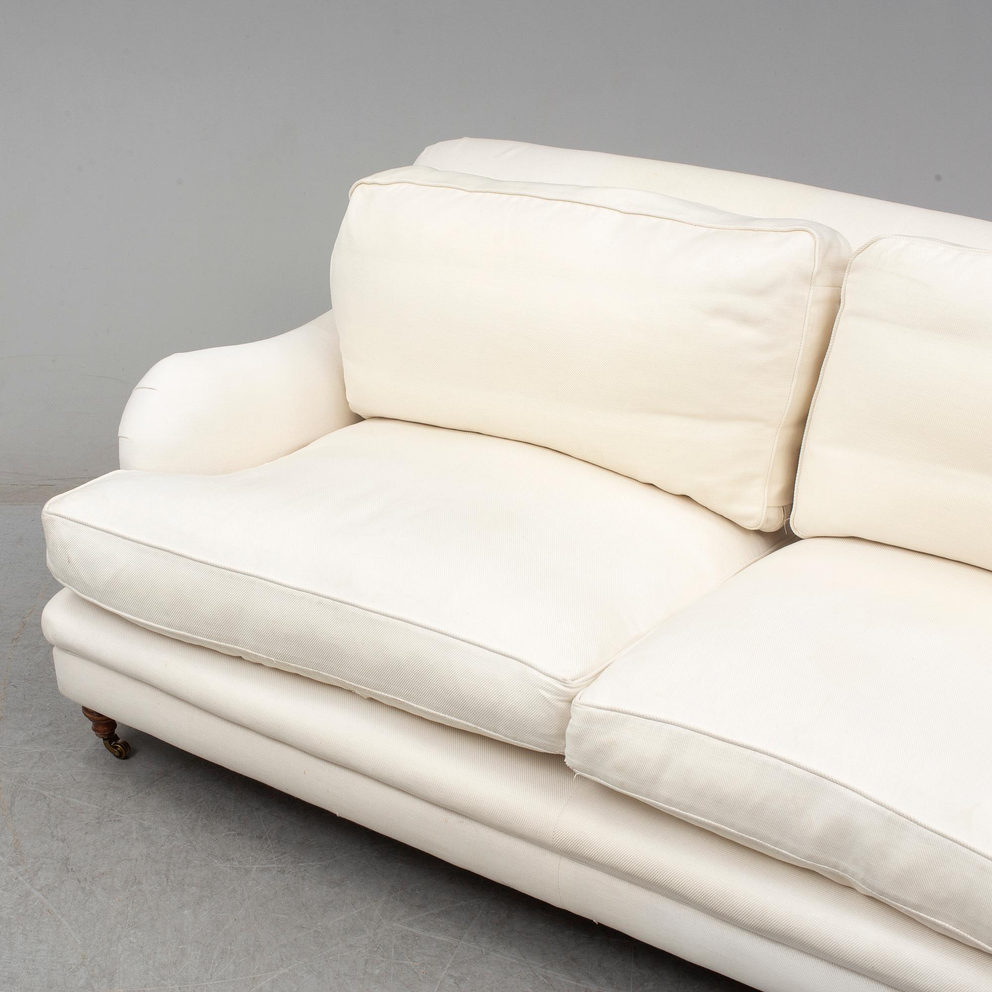 A contemporary Howard sofa.