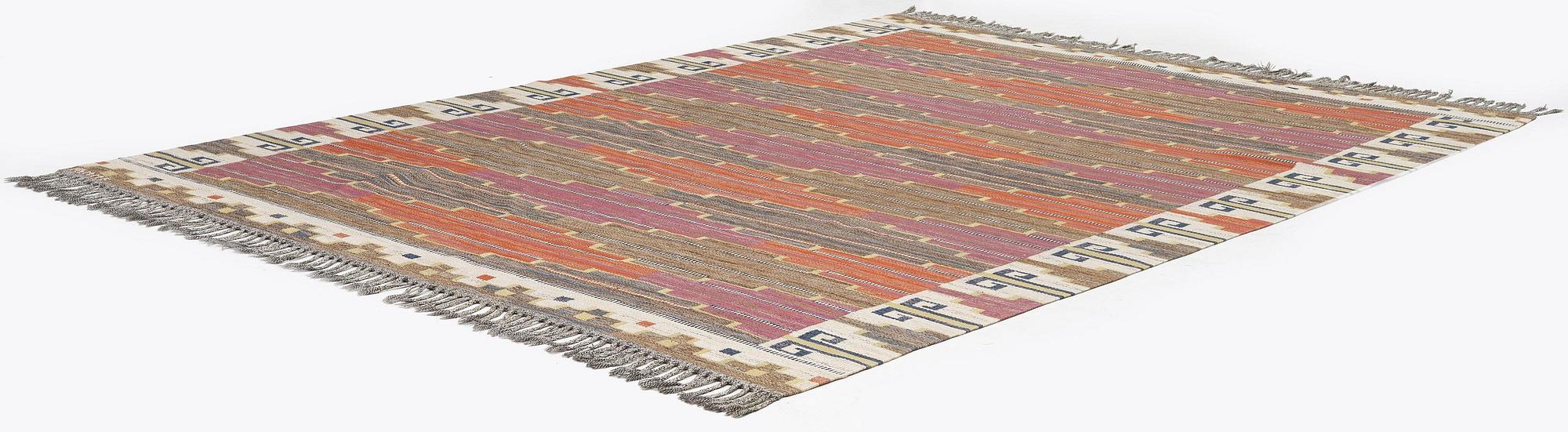 Märta Måås-Fjetterström, a carpet, 'Bruna heden', flat weave, c. 353 x 255 cm, signed AB MMF.