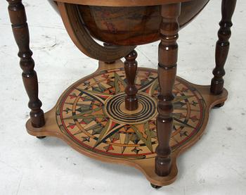 BARSKÅP/JORDGLOB, 1900-talets senare del.