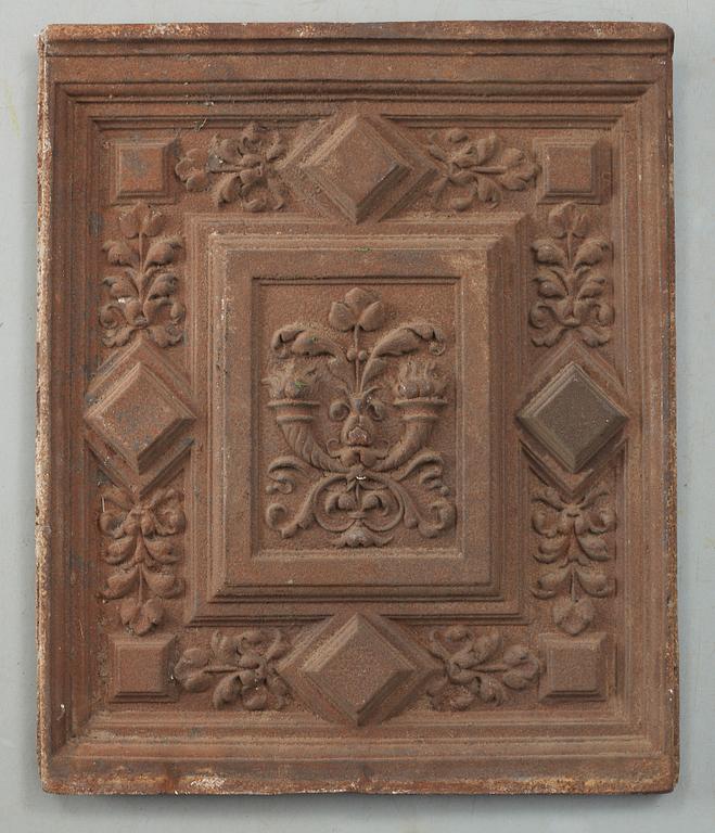 SÄTTUGNSPLÅT, gjutjärn.